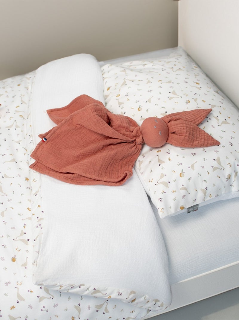 Juego de ropa de cama para bebé reversible gasa de algodón | SEVIRA KIDS Beige - Kiabi
