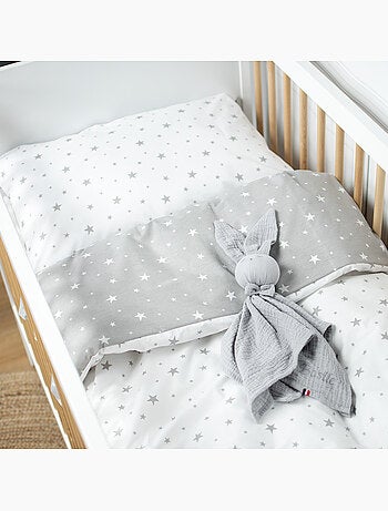 Juego de ropa de cama para bebé reversible gasa de algodón | SEVIRA KIDS