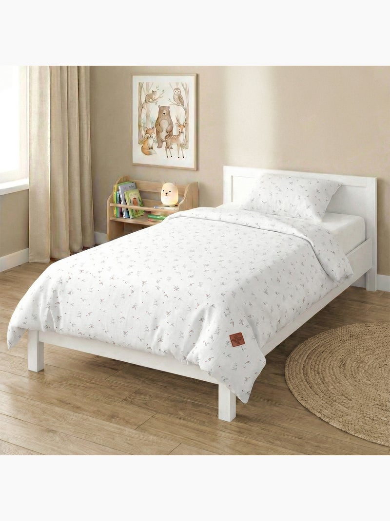 Juego de ropa de cama para bebé reversible gasa de algodón | SEVIRA KIDS Blanco - Kiabi