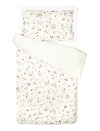 Juego de ropa de cama para bebé reversible gasa de algodón | SEVIRA KIDS