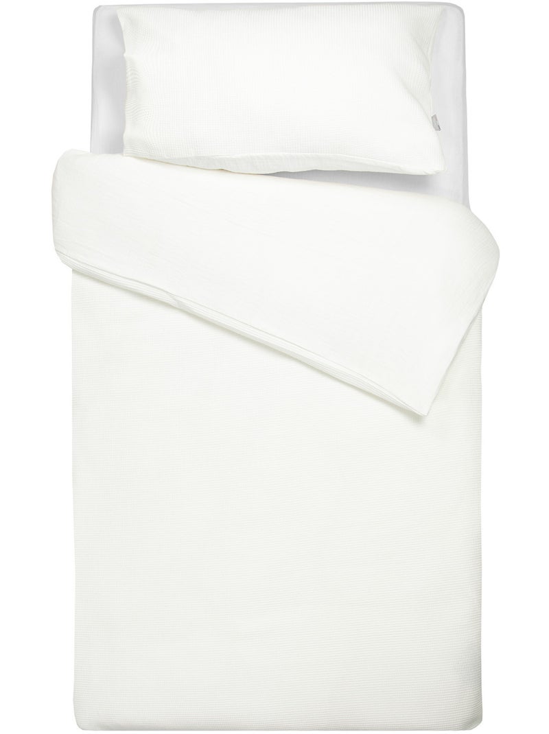Juego de ropa de cama para bebé reversible gasa de algodón | SEVIRA KIDS Crudo - Kiabi