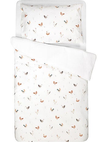 Juego de ropa de cama para bebé reversible gasa de algodón | SEVIRA KIDS
