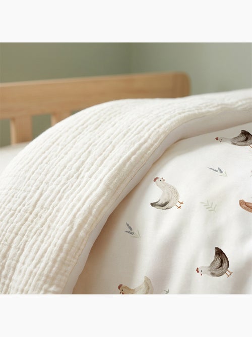 Juego de ropa de cama para bebé reversible gasa de algodón | SEVIRA KIDS - Kiabi