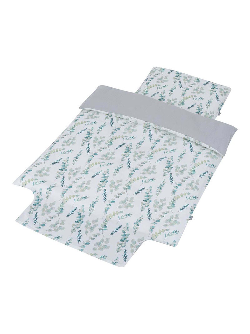 Juego de ropa de cama para bebé reversible gasa de algodón | SEVIRA KIDS Gris - Kiabi