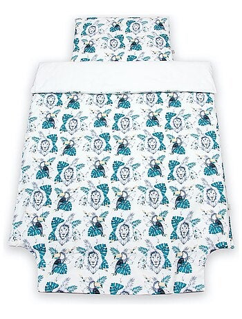 Juego de ropa de cama para bebé reversible gasa de algodón | SEVIRA KIDS