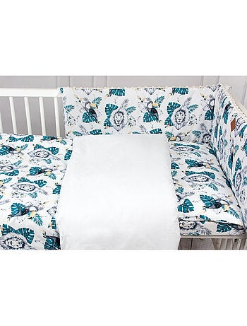 Juego de ropa de cama para bebé reversible gasa de algodón | SEVIRA KIDS