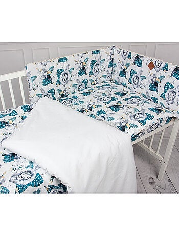 Juego de ropa de cama para bebé reversible gasa de algodón | SEVIRA KIDS