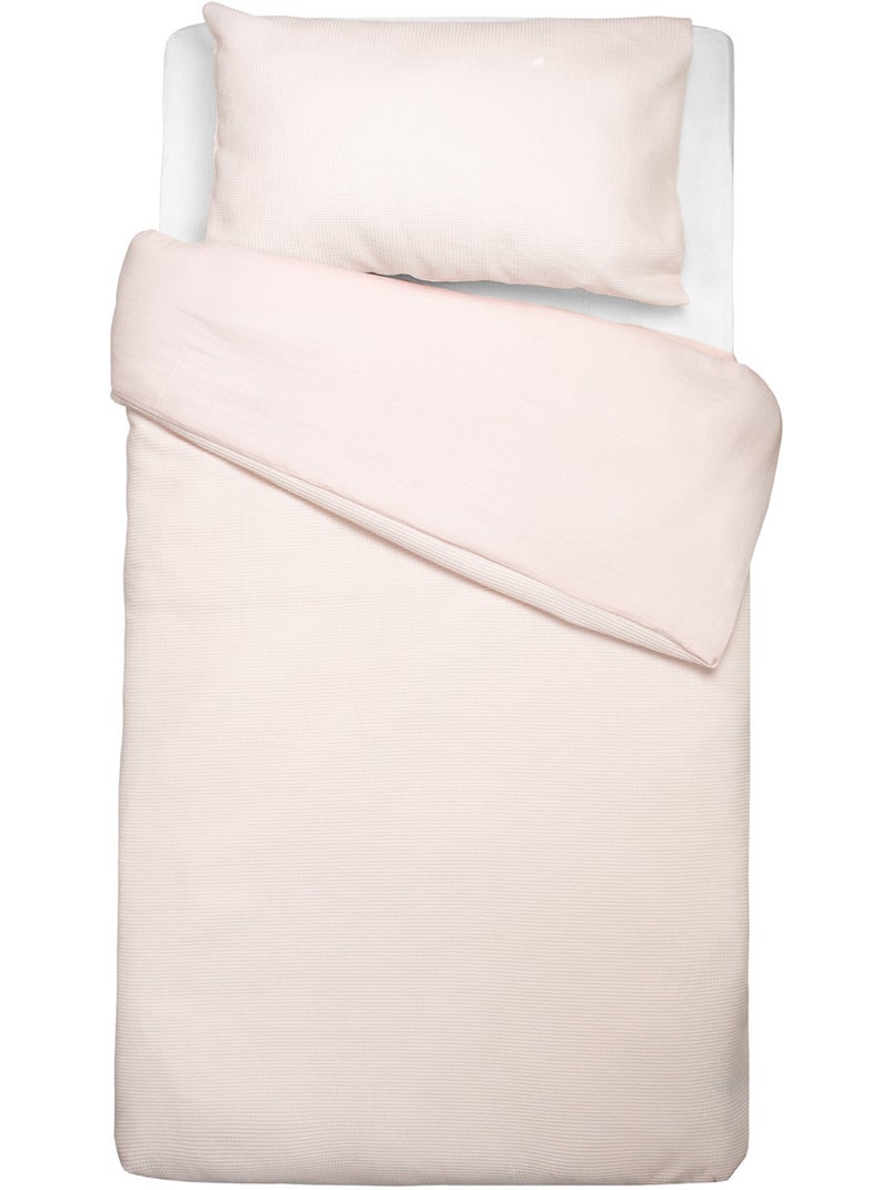 Juego de ropa de cama para bebé reversible gasa de algodón | SEVIRA KIDS Rosa - Kiabi