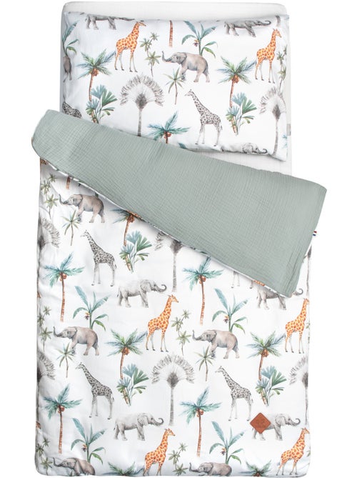 Juego de ropa de cama para bebé reversible gasa de algodón | SEVIRA KIDS - Kiabi