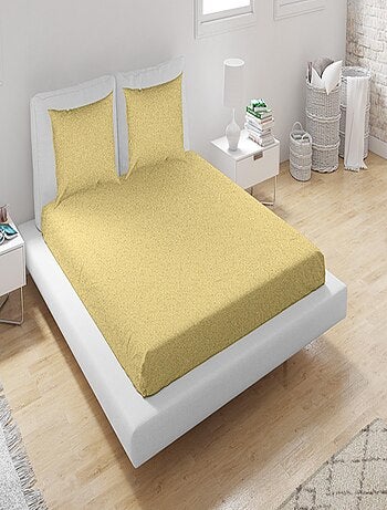 Juego de sábana bajera y funda de almohada