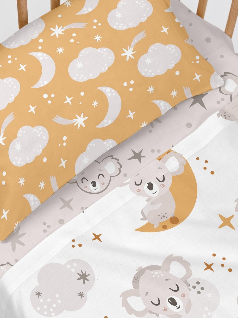 Juego de sábanas 2 piezas Baby koala "Happyfriday" Multicolor - Kiabi