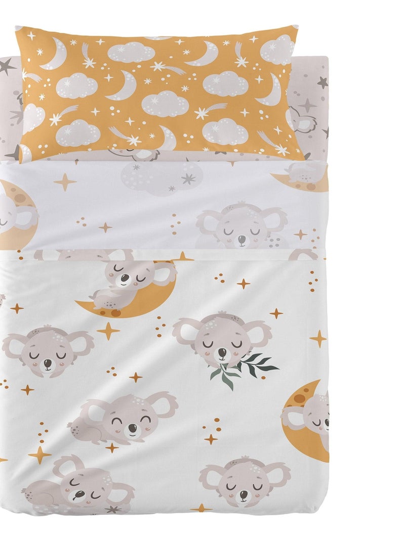 Juego de sábanas 2 piezas Baby koala "Happyfriday" Multicolor - Kiabi