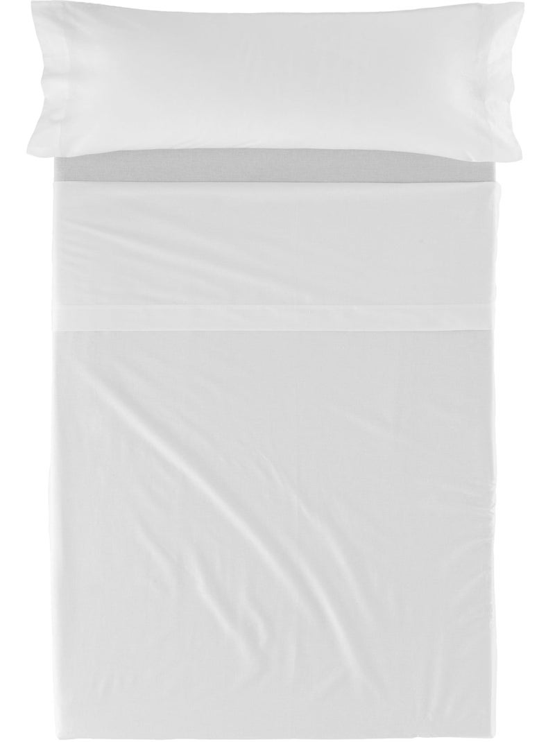 Juego de sábanas 2 piezas Basic "Happyfriday" Blanco - Kiabi