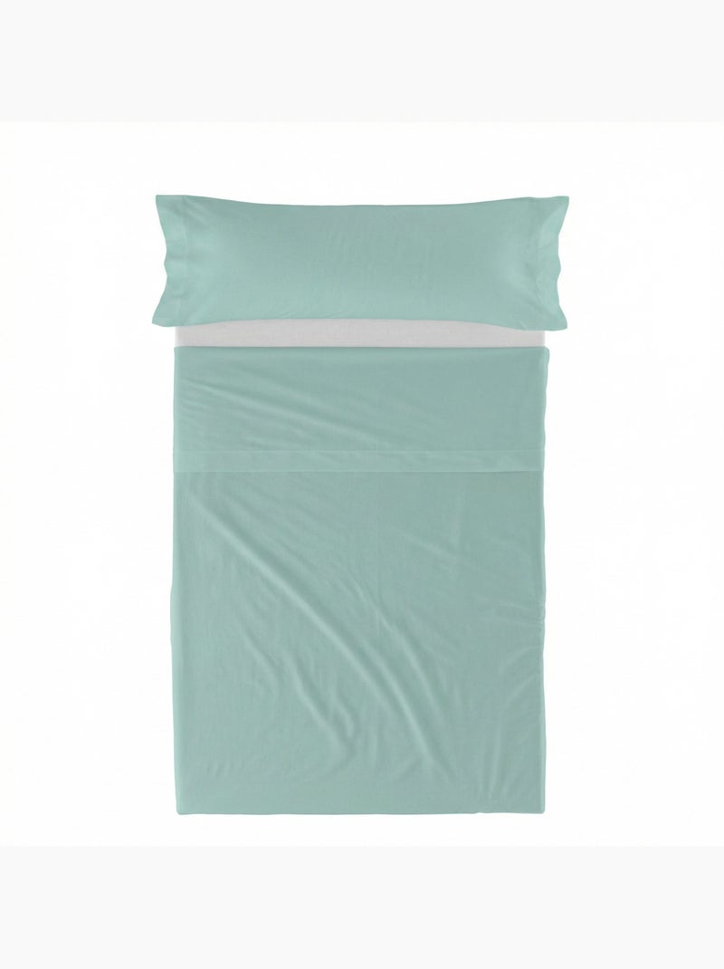 Juego de sábanas 2 piezas Basic "Happyfriday" Menta - Kiabi