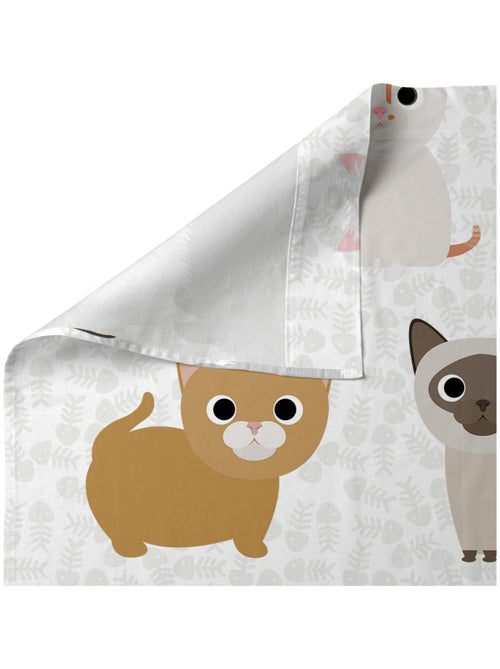 Juego de sábanas 2 piezas Cats "Happyfriday" - Kiabi