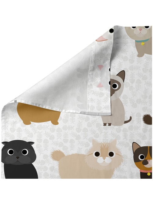 Juego de sábanas 2 piezas Cats "Happyfriday" - Kiabi