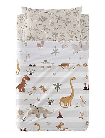 Juego de sábanas 2 piezas Dino family "Happyfriday