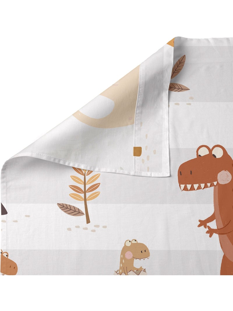 Juego de sábanas 2 piezas Dino family "Happyfriday" Multicolor - Kiabi
