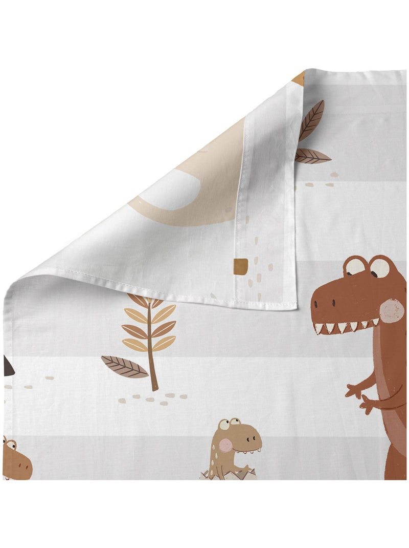 Juego de sábanas 2 piezas Dino family "Happyfriday" Multicolor - Kiabi