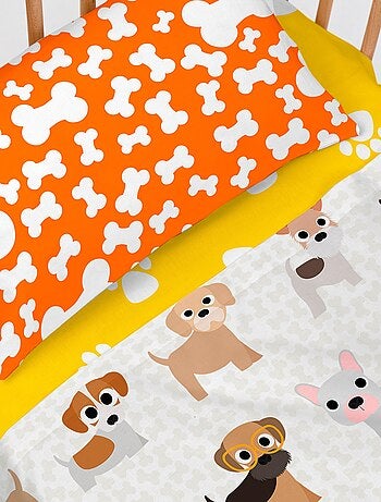 Juego de sábanas 2 piezas Dogs "Happyfriday