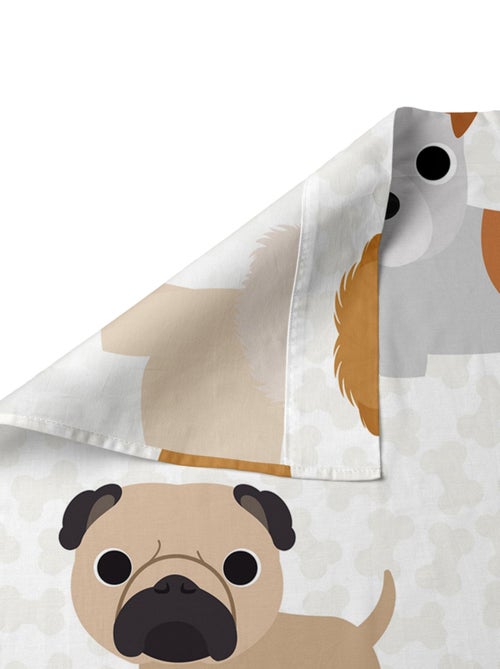Juego de sábanas 2 piezas Dogs "Happyfriday" - Kiabi