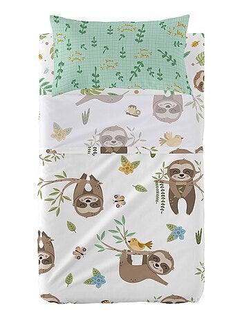 Juego de sábanas 2 piezas Happy sloth "Happyfriday