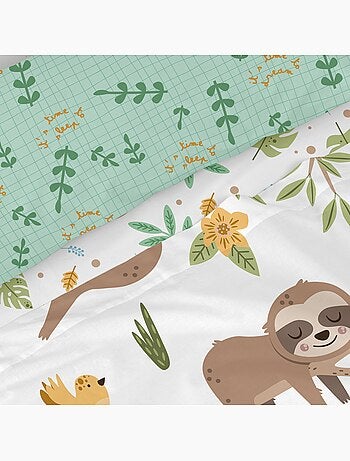 Juego de sábanas 2 piezas Happy sloth "Happyfriday