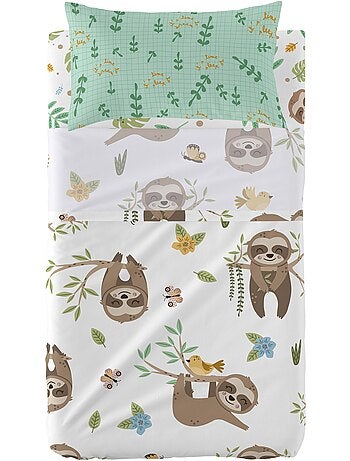 Juego de sábanas 2 piezas Happy sloth "Happyfriday