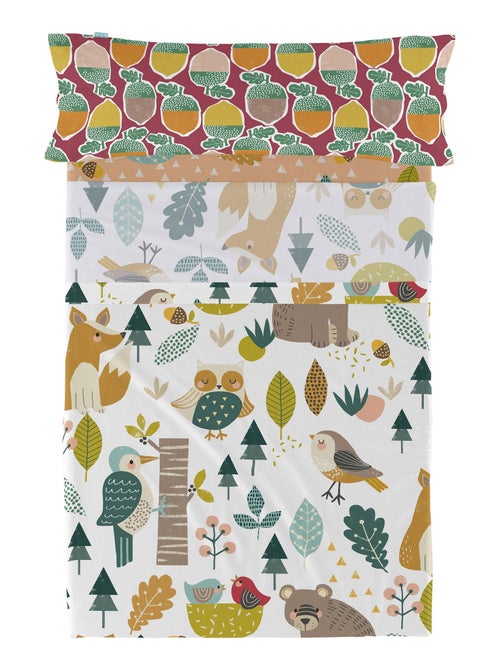 Juego de sábanas 2 piezas Harvestwood "Happyfriday" - Kiabi