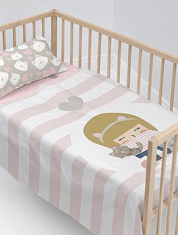 Juego de sábanas 2 piezas Kitty "Happyfriday