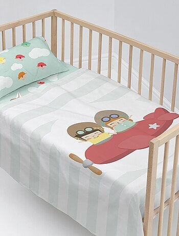 Juego de sábanas 2 piezas Learning to fly "Happyfriday