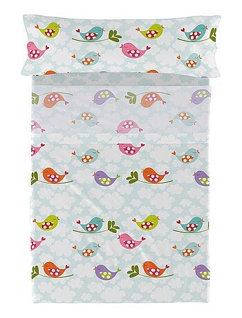 Juego de sábanas 2 piezas Little birds "Happyfriday