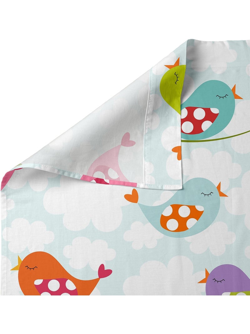 Juego de sábanas 2 piezas Little birds "Happyfriday" Multicolor - Kiabi