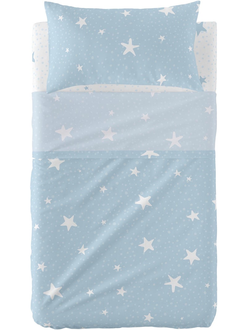 Juego de sábanas 2 piezas Little star "Happyfriday" Azul - Kiabi