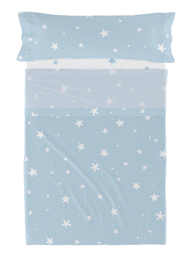 Juego de sábanas 2 piezas Little star "Happyfriday" Azul - Kiabi