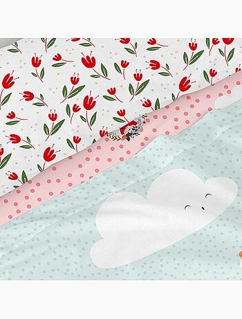 Juego de sábanas 2 piezas Red riding hood "Happyfriday