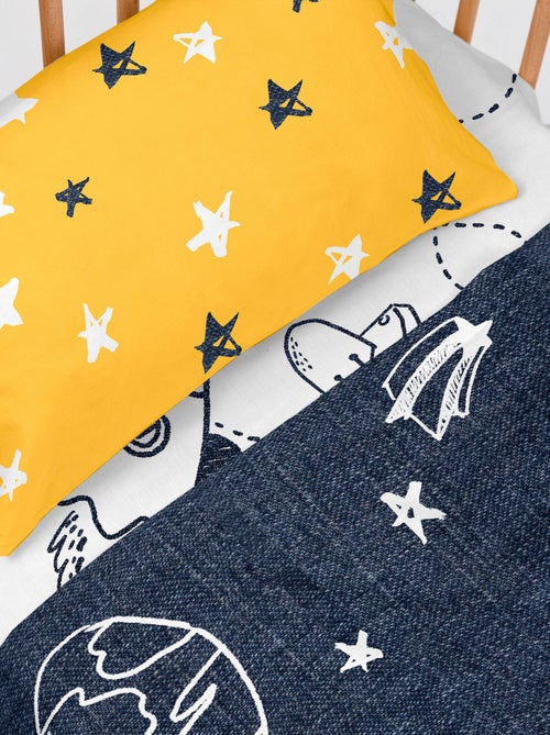 Juego de sábanas 2 piezas Starspace "Happyfriday" - Kiabi
