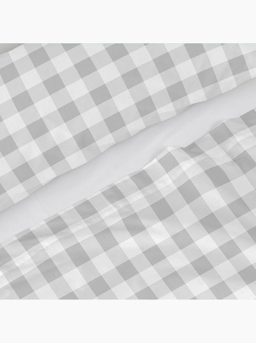 Juego de sábanas 2 piezas Vichy "Happyfriday" - Kiabi