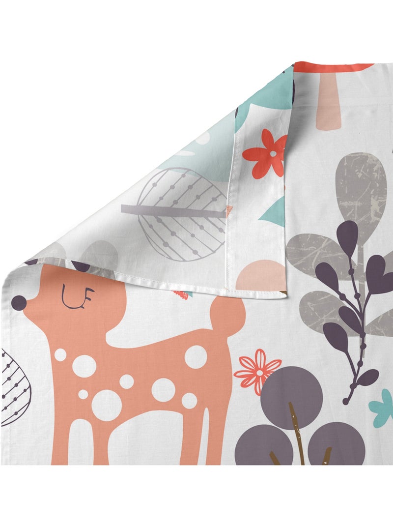 Juego de sábanas 2 piezas Woodland "Happyfriday" Multicolor - Kiabi