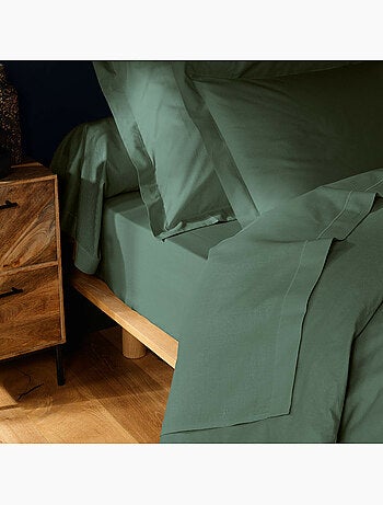 Juego de sábanas 4 piezas algodón 57 hilos – sábana bajera, sábana encimera y 2 fundas de almohada