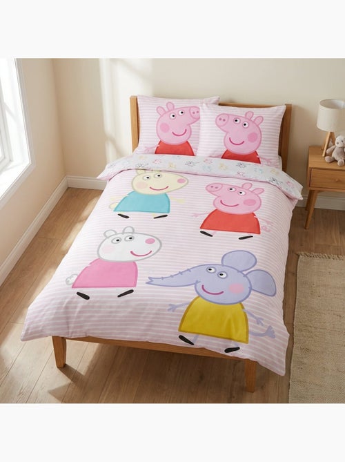 Juego de sábanas bebé algodón Peppa Pig - Kiabi