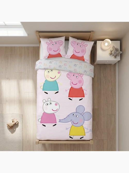 Juego de sábanas bebé algodón Peppa Pig - Kiabi