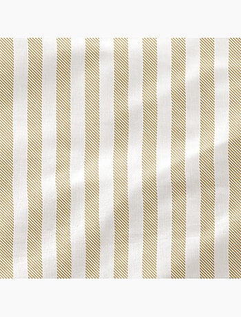 Juego de sabanas con estampado a rayas, 100% algodón.