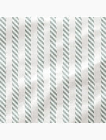 Juego de sabanas con estampado a rayas, 100% algodón.