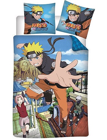 Juego de sabanas de algodón infantil Naruto