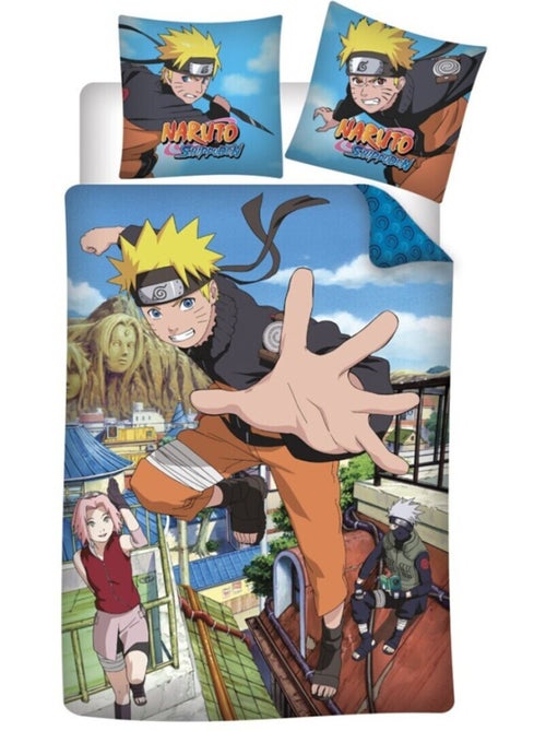 Juego de sabanas de algodón infantil Naruto - Kiabi Juego de sabanas de algodón infantil Naruto - Kiabi