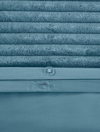 Juego de sábanas de pana de 3 piezas funda + fundas de almohada