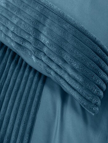 Juego de sábanas de pana de 3 piezas funda + fundas de almohada