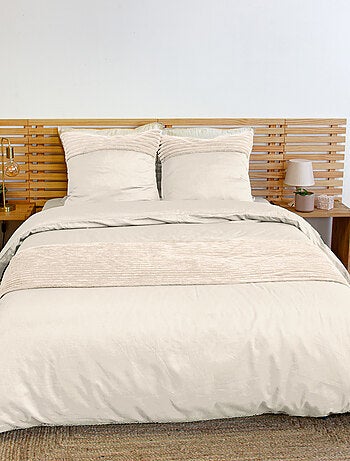 Juego de sábanas de pana de 3 piezas funda + fundas de almohada