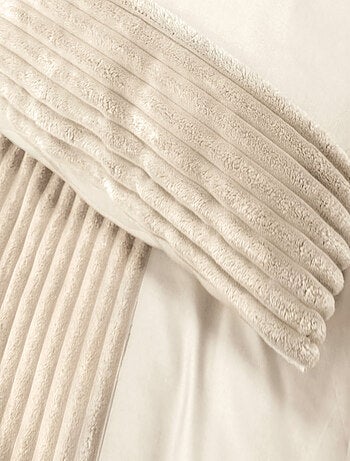 Juego de sábanas de pana de 3 piezas funda + fundas de almohada